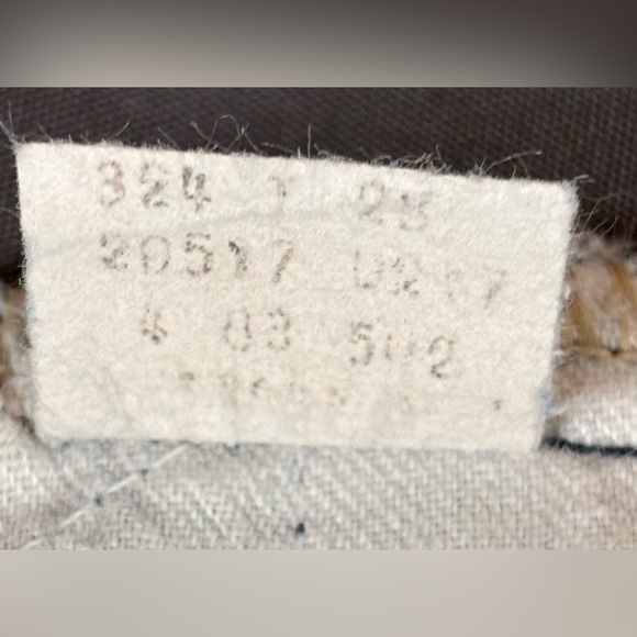 Levi’s Vintage 1980’s Orange Tag Denim Distressed Cutoffs short Short Size - Picture 12 of 12